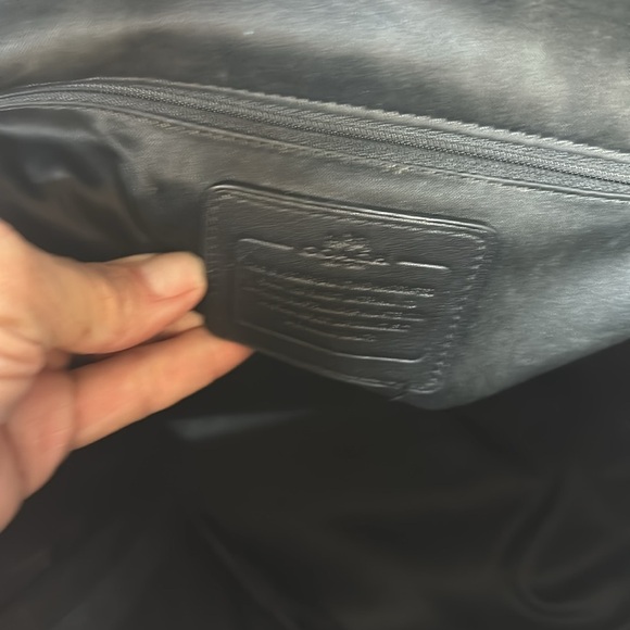 COACH Taylor Bowler Satchel WOOL/LEATHER Black MSRP 498 - Picture 11 of 14